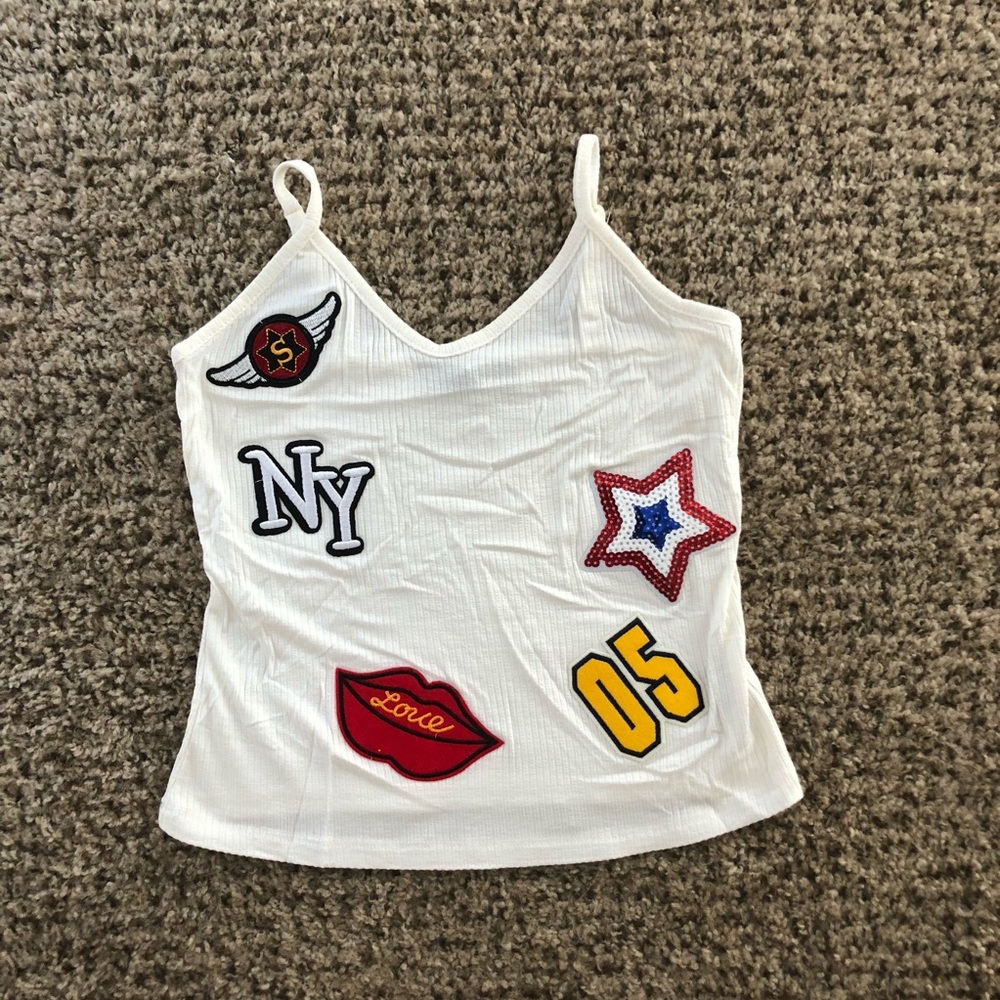90s tank with patches